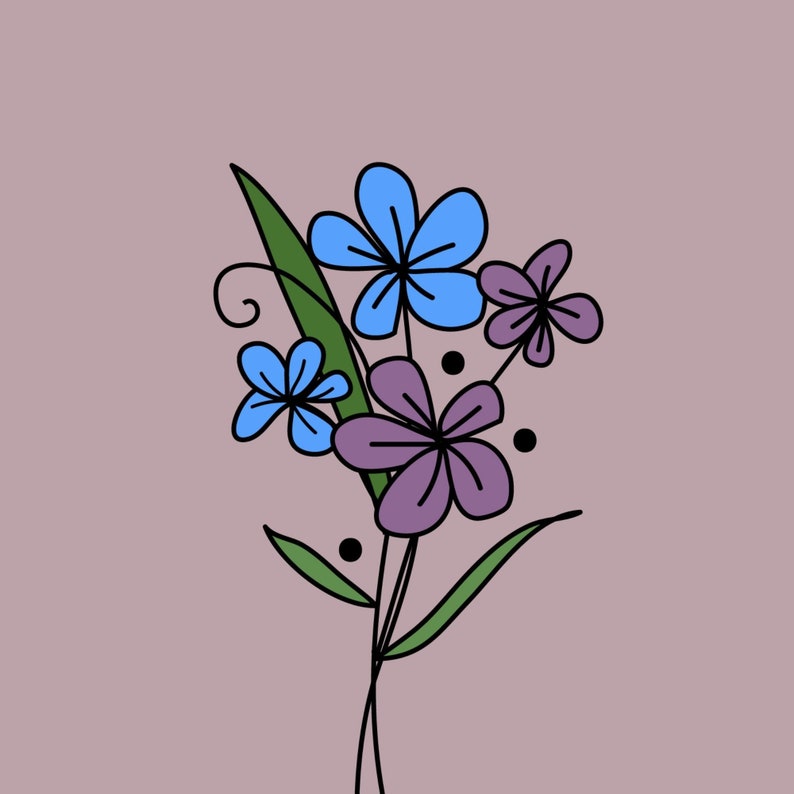 Instagram Highlight Covers Flower Highlight Covers IG Story Etsy