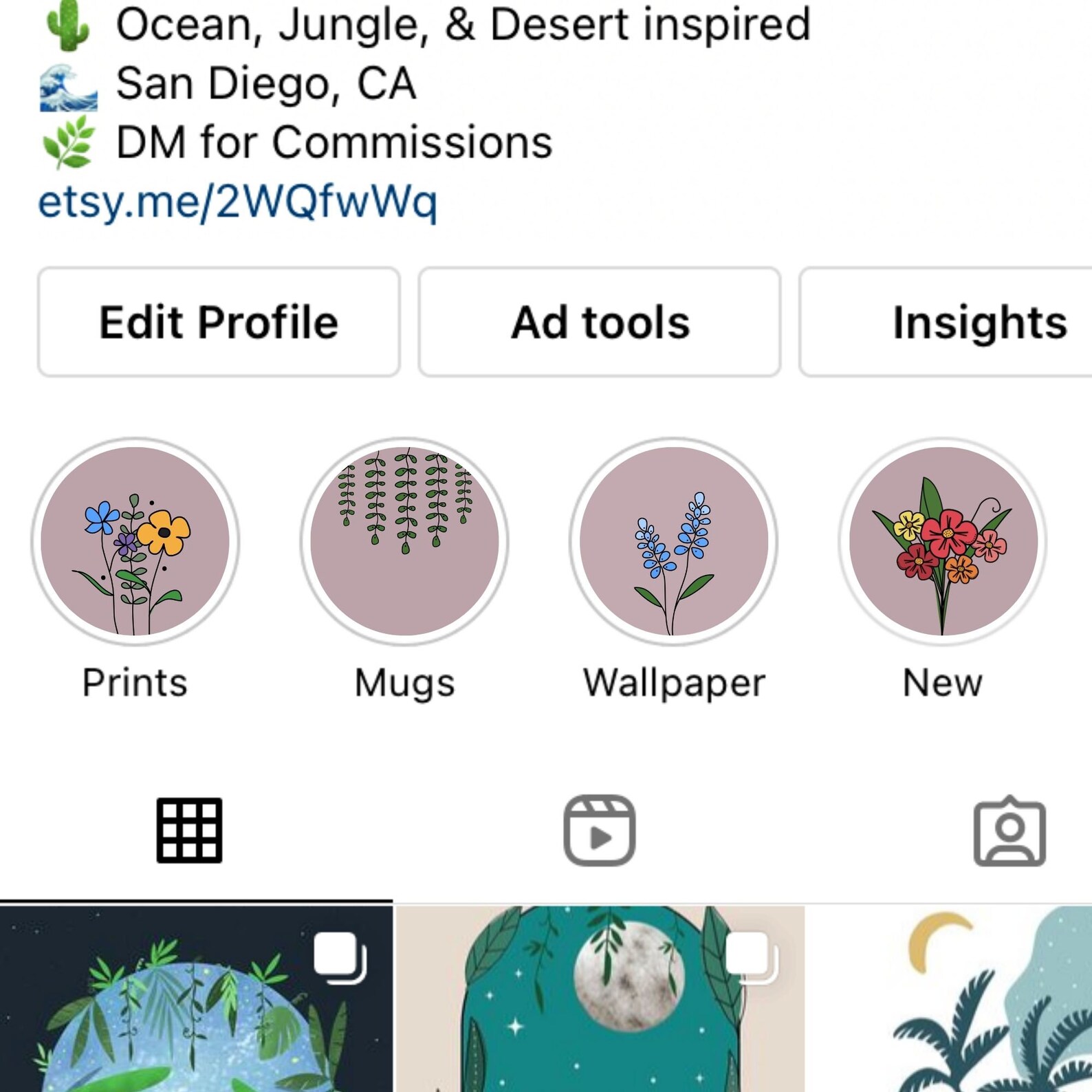 Instagram Highlight Covers Flower Highlight Covers IG Story Etsy