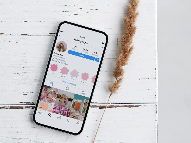 Instagram Highlight Covers, Pink Instagram Icons, Shades of Pink - Etsy