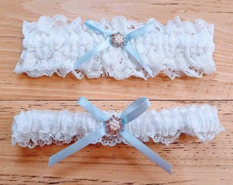 Wedding Garters- Keepsake and Toss