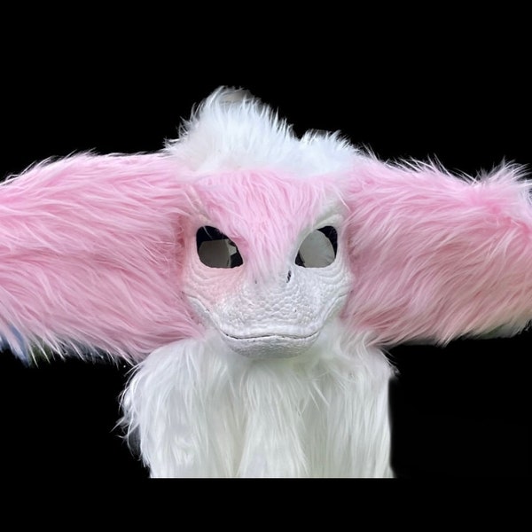 QUINTLEY: Handmade Furry Dinosaur Masks With Roar Sound