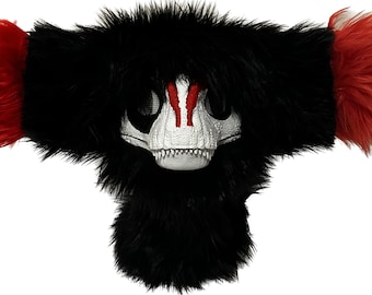 VENOM: Handmade Furry Dinosaur Masks With Roar Sound