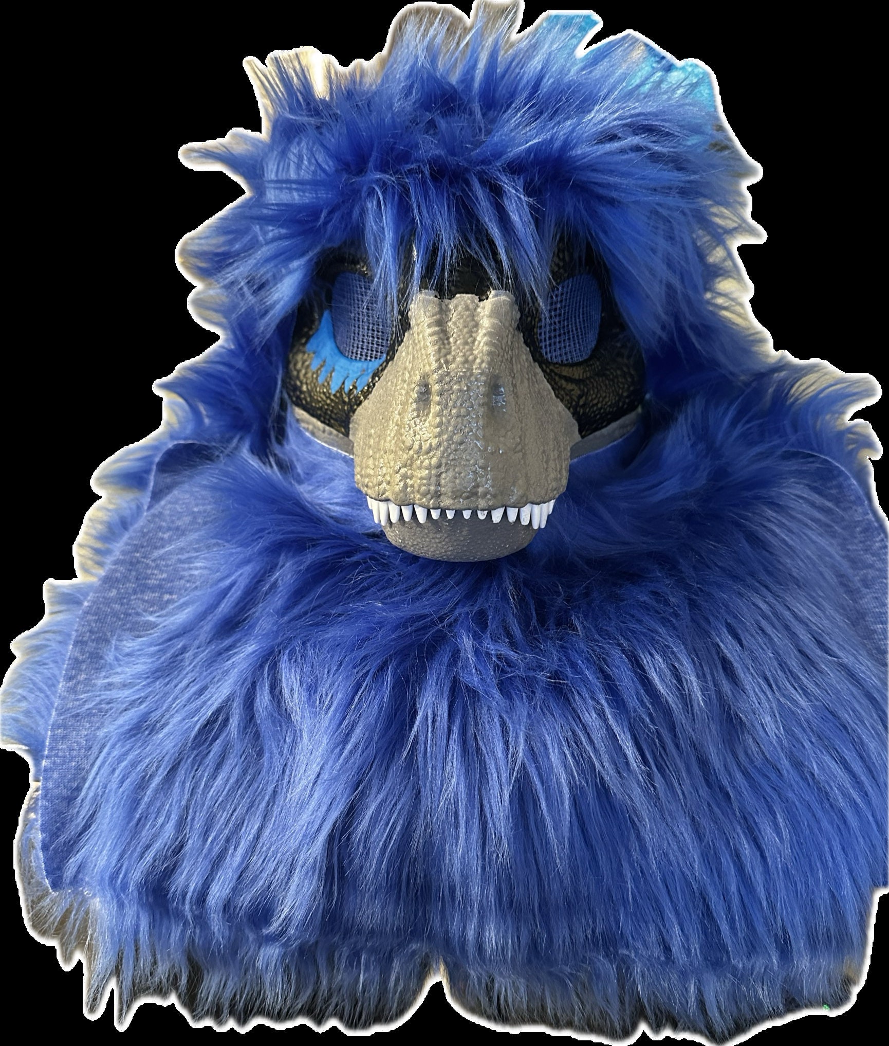 DRACLASAUR: Handmade Furry Dinosaur Mask