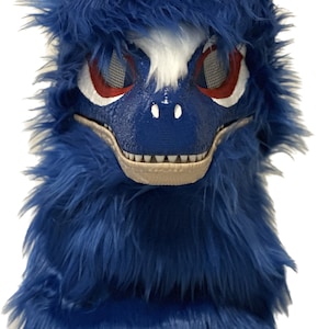 CAPTAIN AMERISAUR: Handmade Furry Dinosaur Mask