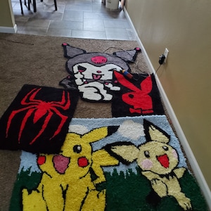custom rugs, name & logo
