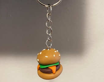 Cheeseburger Keychain