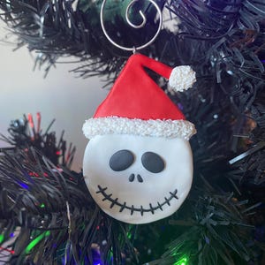 Santa Jack Skellington Christmas Ornament