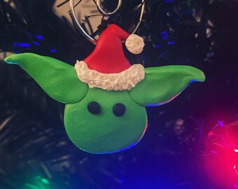 Adorno navideño de Grogu