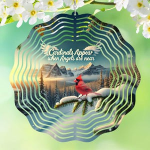 Roter Kardinal Windspiel PNG, Kardinal Windspiel Sublimation Design, Kardinal Engel Windspiel Sublimation | Kardinal Engel Gedicht