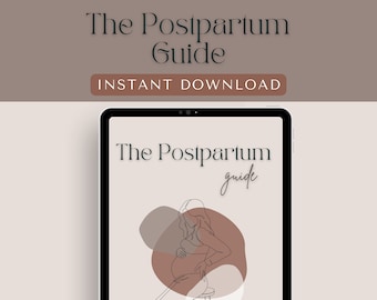 Postpartum Guide: New Mom Ebook & Planner (Digital Download)