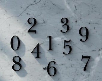 Wedding Table Numbers Design, Acrylic or Wooden Numbers for Wedding Tables, Modern Minimal Table Decor