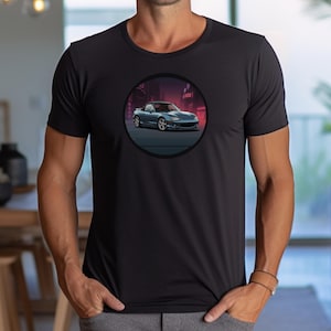 Mazda Miata MX-5 TShirt - Classic Car Enthusiast Shirt Gift - Japanese Sports Car Apparel- JDM Auto Lover Top - NB Retro Roadster - Unisex