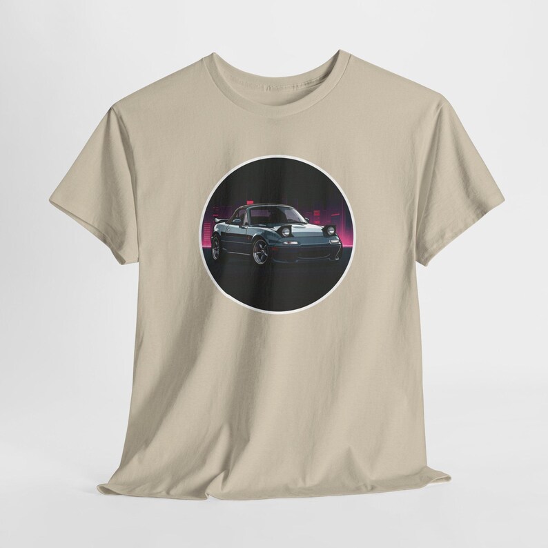 T-shirt Mazda Graphique Noir - Coton - Tailles S à 3XL - Pour Fans De Voitures