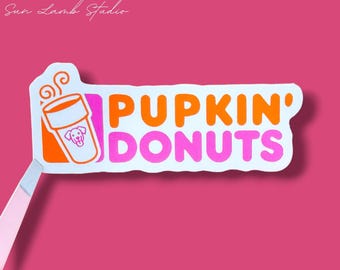 Pupkin Donuts Sticker