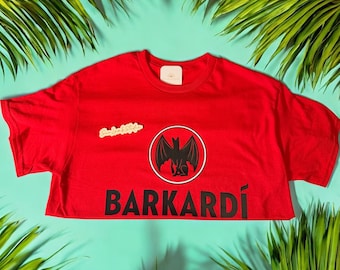 Barkardi T-Shirt | Funny Dog Lover Cotton Graphic Tee