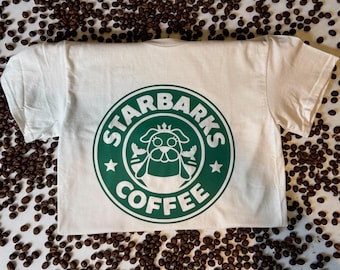 Starbarks T-Shirt | Funny Dog Lover Cotton Graphic Tee