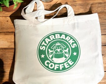 Starbarks Coffee Tote Bag
