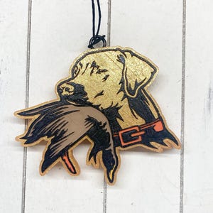 Bird Dog Freshie Lab Duck Hunting Gift for Duck Hunter Gifts for Men Duck Dog Freshie Bird Hunting Truck Accessories Waterfowl Lab