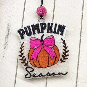 Pumpkin Season Freshie Bow Pumpkin Season Bow Car Accessories Fall Pumpkin Car Freshies Bow Fall Pumpkin Cute Car Decor Pumpkin Bow Freshie
