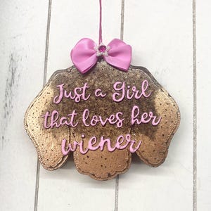 Wiener Dog Car Freshie Weenie Dog Freshie Dachshund Gift Wiener Dog Gift Dachshund Gift for Her Gift for Dog Lover Wiener Dogs Gift Doxie