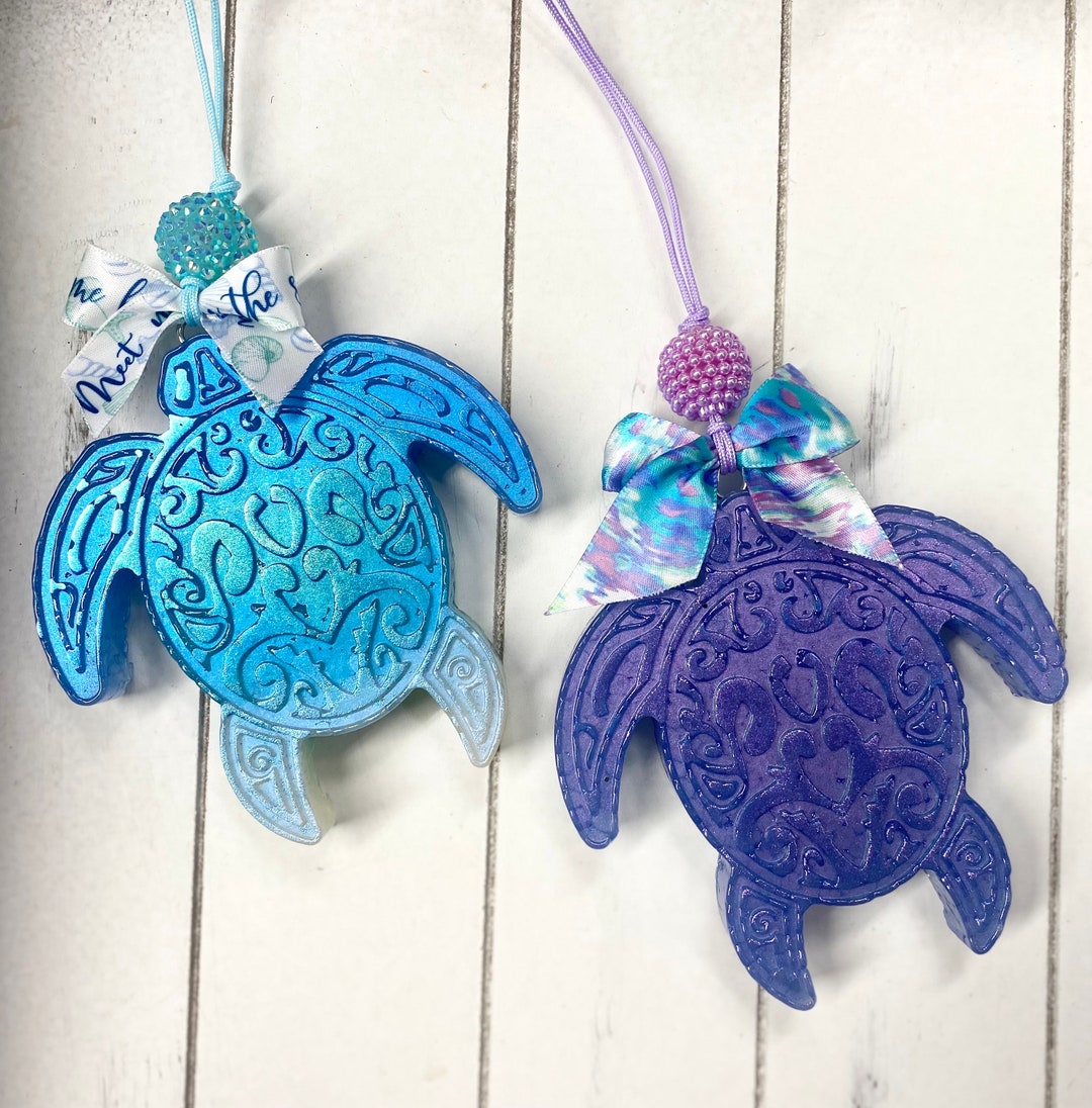 Sea Turtle Car Freshie Sea Turtle Freshie Ocean Lover Car Air Freshener