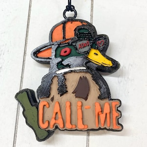 Duck Freshie Mallard Duck Hunting Truck Air Freshener for Duck Hunter Gifts for Men Duck Car Freshie Waterfowl Truck Accessories Dad Gift