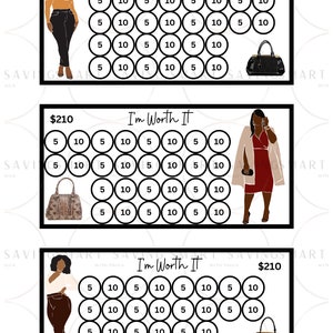 I am Worth It Mini Savings Challenges