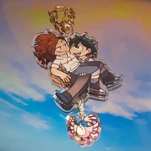 RodyDeku Rody Soul Hero Linked Acrylic Keychain Charm