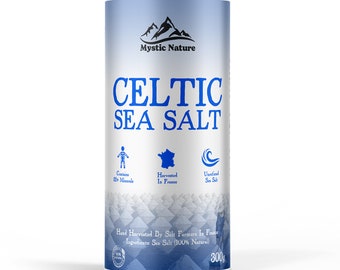 Celtic Sea Salt Shaker - 300g | 100% Natural Celtic Salt Providing 82+ Minerals