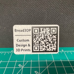 Custom 3D Printed Business Cards set of 10 - Etsy