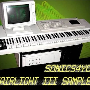 Fairlight CMI II + III Wav サンプル * レア! * 80 年代レトロ サウンド ライブラリ * ダウンロード * Retrowave * Synthwave *