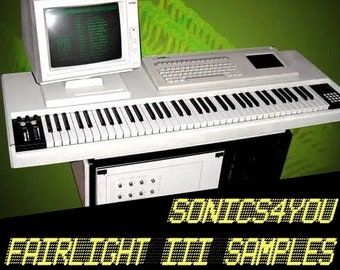 Fairlight CMI II + III Wav-voorbeelden * Zeldzaam! * Bibliotheek retrogeluiden uit de jaren 80 * Downloaden * Retrowave * Synthwave *