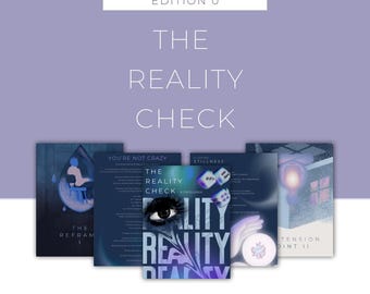 Realitätscheck Arbeitsheft | Selbsterkenntnis- & Mindset-Reset-Anleitung | Buch über persönliches Wachstum | Sofort Download