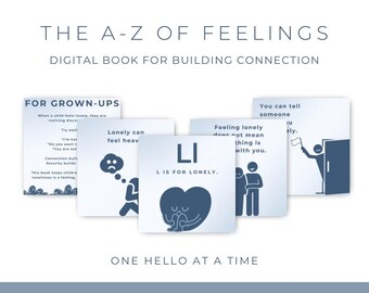 Bücher über Emotionen für Kinder | SEL Bundle für Sad, Verwirrt, Frustriert (Digital PDF)
