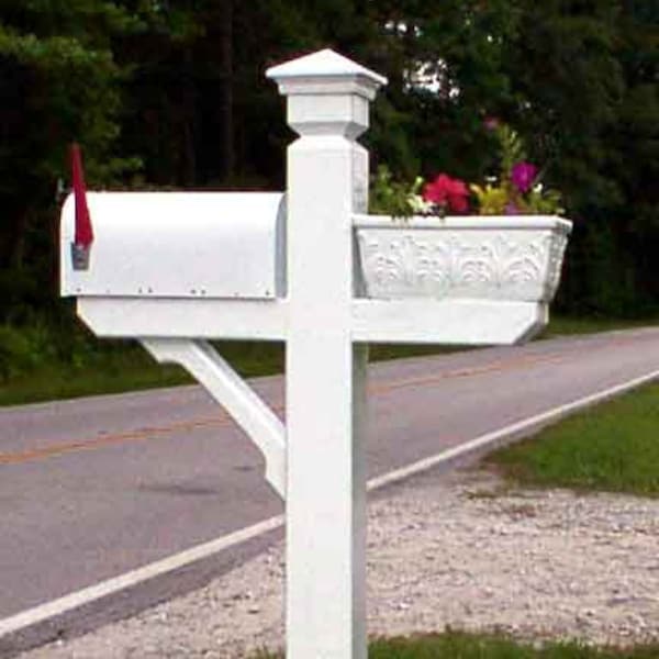 Mailbox Post and Planter Plans