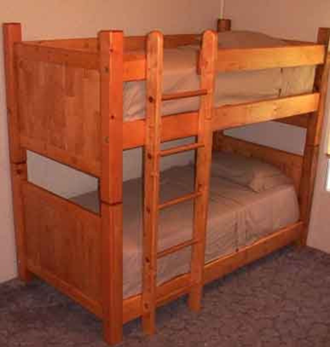 Twin Bunk Bed Plans Etsy