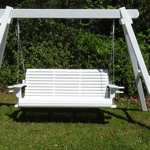 Porch Swing Frame PDF Plans with FREE Instructional YouTube Video