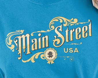 Vintage Main Street Magic Kingdom Shirt: Retro Familienurlaub T-Shirt