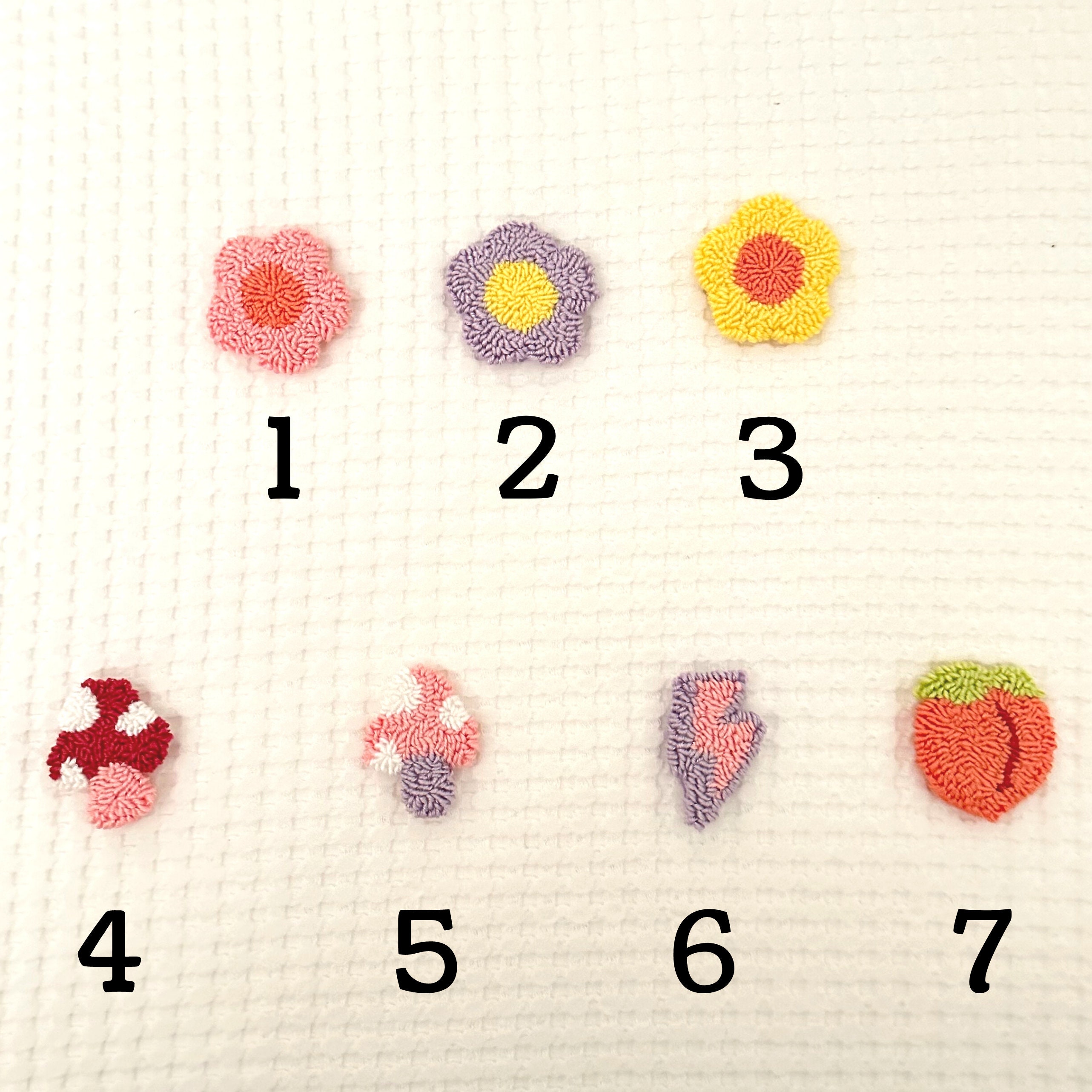 Car Vent Clip Punch Needle Art Punch Needle Car Charm Air Vent Car