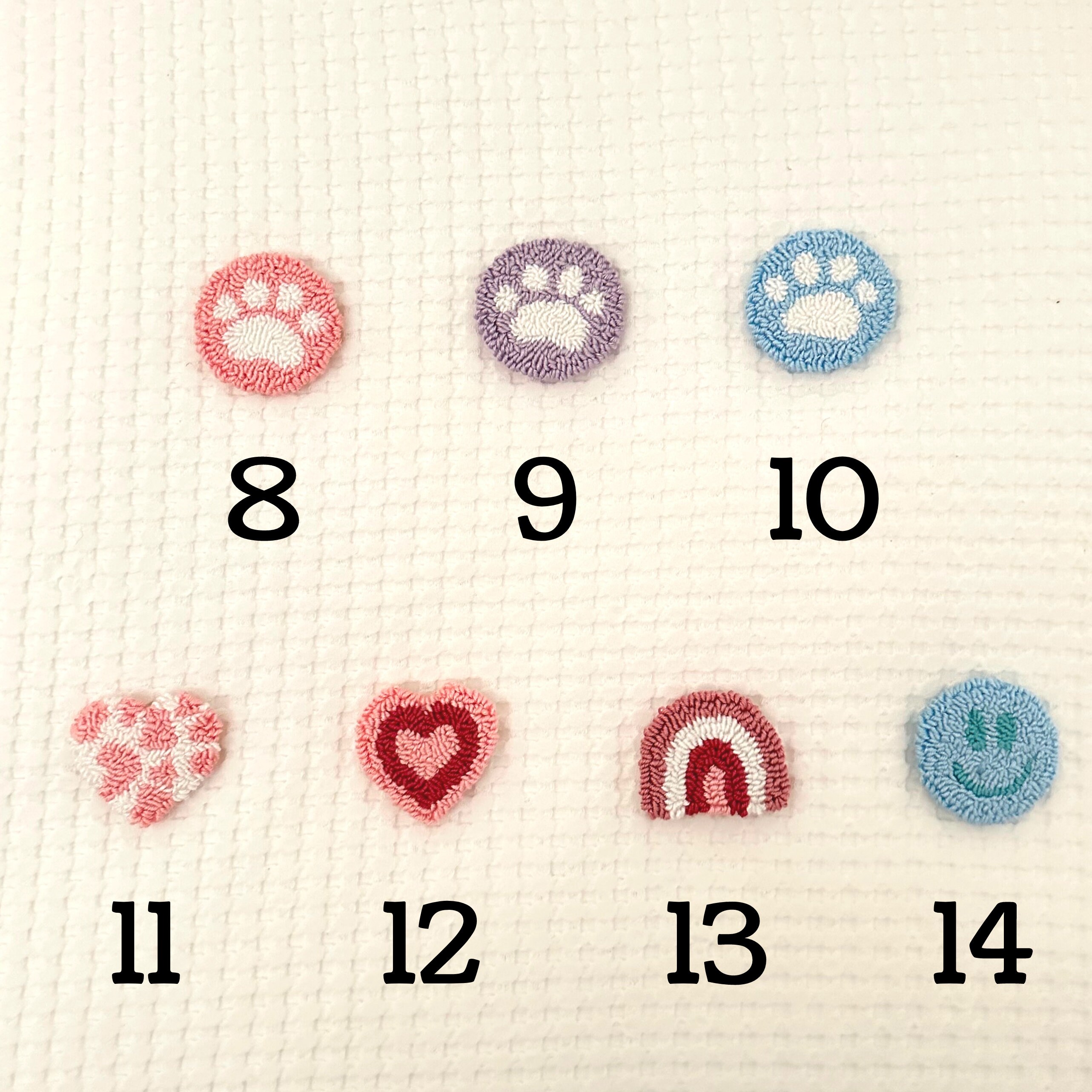 Car Vent Clip Punch Needle Art Punch Needle Car Charm Air Vent Car