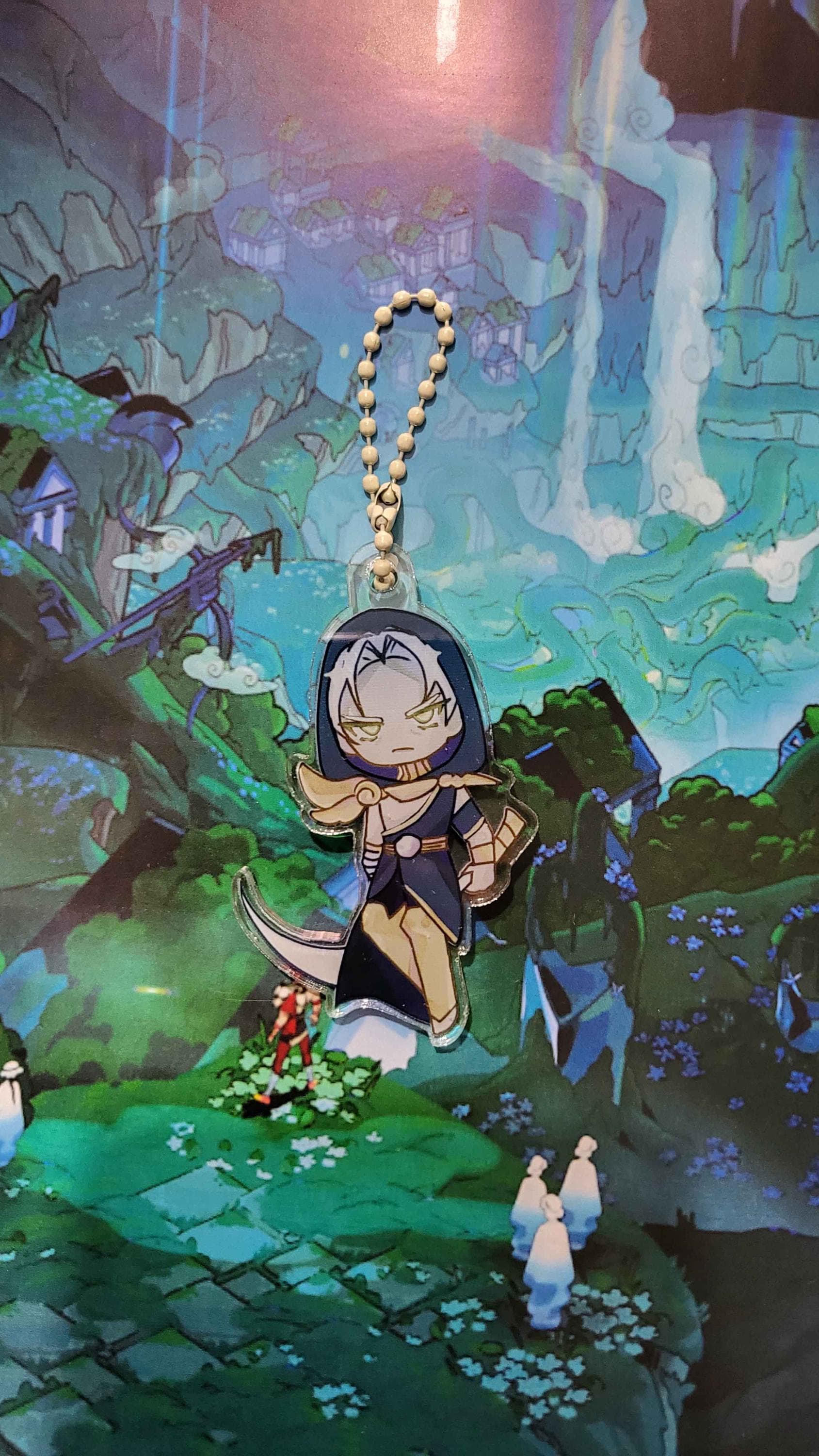 Thanatos Hades Keychain - Etsy