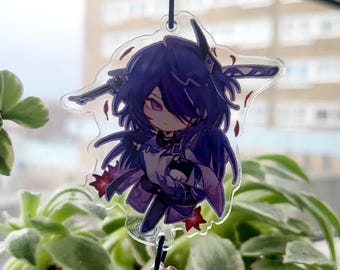 Acheron - Honkai Star Rail keyring | Fan made | Manga | Gift