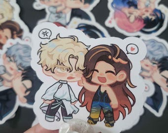 Alien stage Hyuna X LukaVinyl Stickers | Webtoon | matte | glossy | holographic | gift |