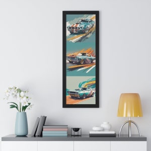 American Classic Cars Print