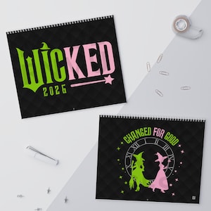 Wicked Wall Calendar 2026 - Etsy