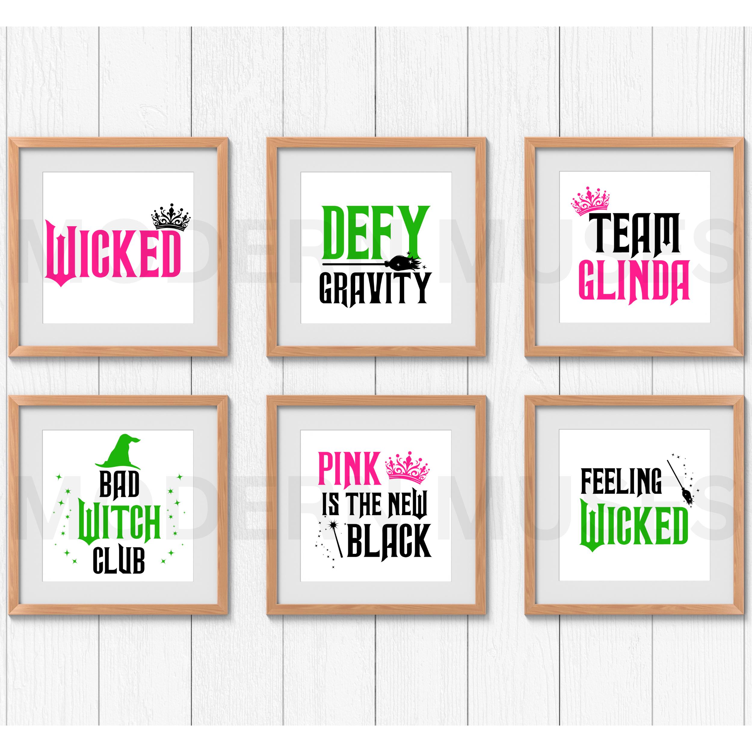 Wicked Movie PNG Bundle: Musical Inspired Digital Art (set of 25) - Etsy