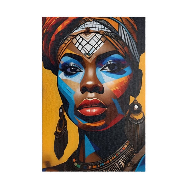 Rompecabezas, Rompecabezas para adultos, Rompecabezas para niños, Arte negro, Arte afroamericano, Actividades para familias