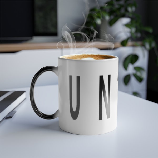 Heat Activated Coffee Mug Etsy