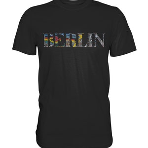 Hotspot Collection - Font Style - Germany - Berlin - Unisex - Summer - Trend - Premium Unisex - Premium Style - Premium Shirt