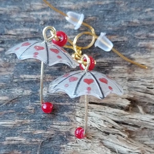 Umbrella Dangle Earrings